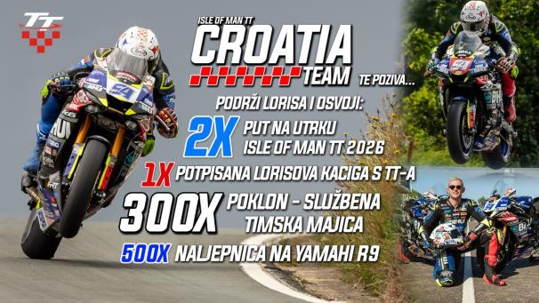 Podrzi Lorisa Majcana na utrci Isle of Man TT - Motor sports