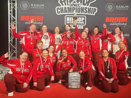 St&oslash;t Fit&Dans - Europamesterskab i Hiphop  - Dans