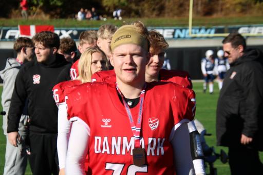 Hj&aelig;lp Anton  Holst Lind&eacute;n - Football Américain