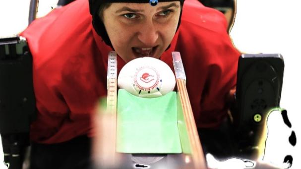 Hj&aelig;lp Sille Larsen - Boccia